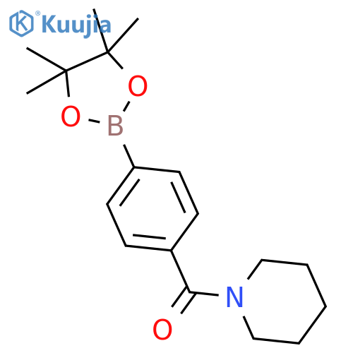 4-(Piperidine-1-carbonyl)phenylboronic Acid Pinacol Ester structure