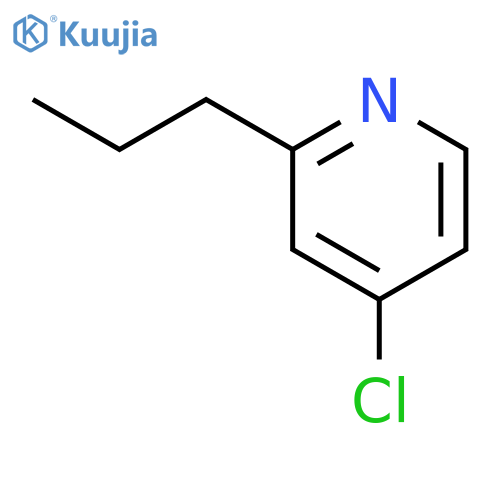 4-Chloro-2-propylpyridine structure