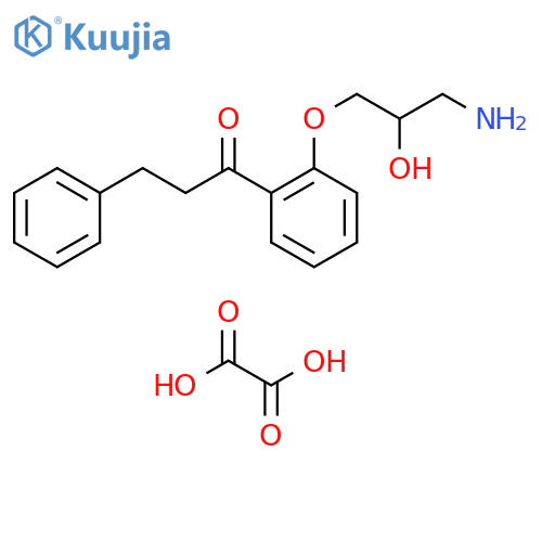 N-Despropyl Propafenone Oxalate Salt structure
