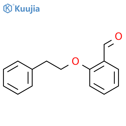 2-(2-phenylethoxy)benzaldehyde structure