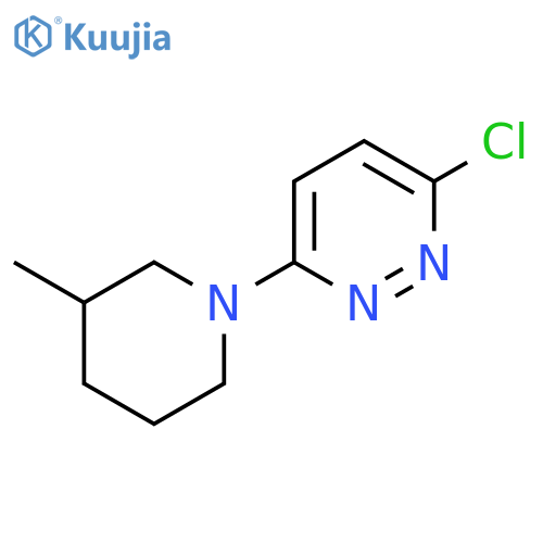 3-Chloro-6-(3-methylpiperidin-1-yl)pyridazine structure