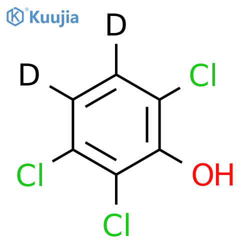 2,3,6-Trichlorophenol-4,5-d2 structure