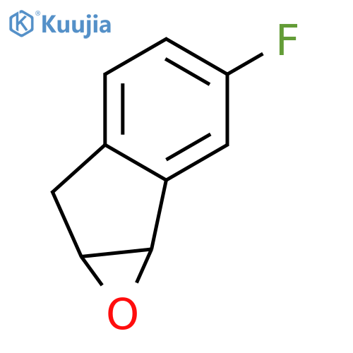 3-FLUORO-6,6A-DIHYDRO-1AH-1-OXA-CYCLOPROPA[A]INDENE structure