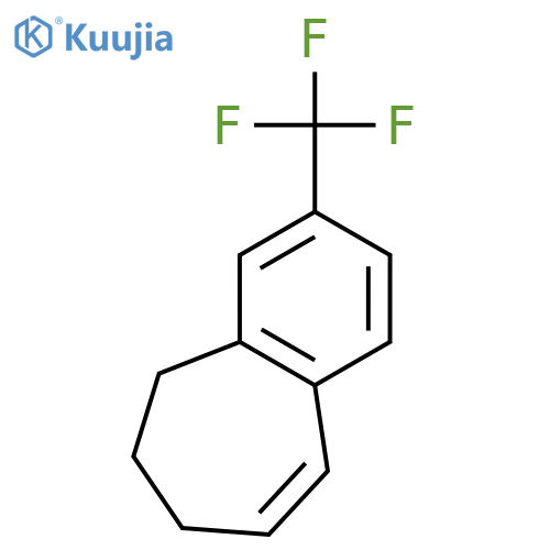3-TRIFLUOROMETHYL-6,7-DIHYDRO-5H-BENZOCYCLOHEPTENE structure