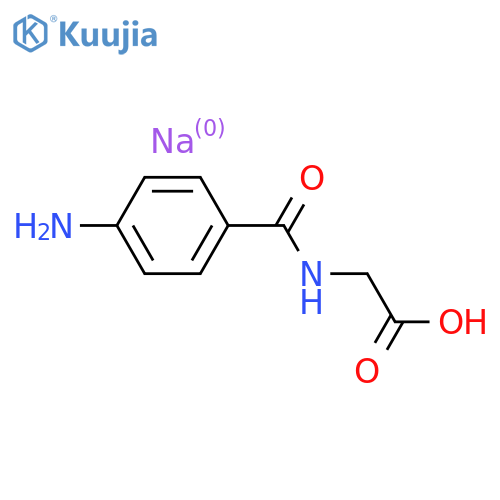 Aminohippurate sodium structure