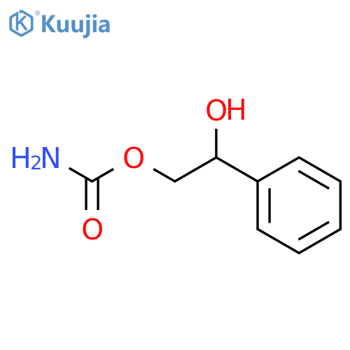 2-hydroxy-2-phenylethyl carbamate structure