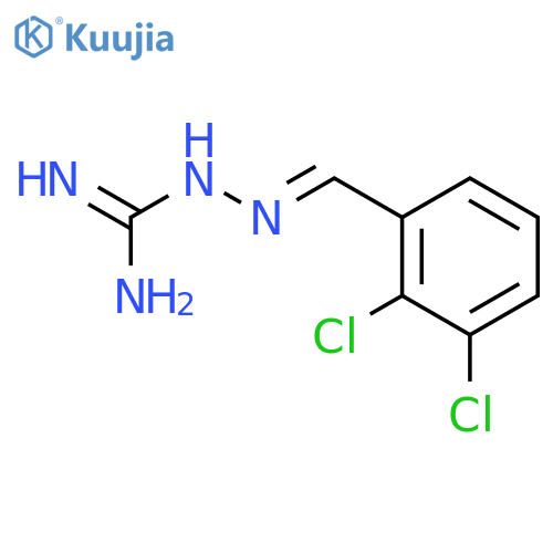 Hydrazinecarboximidamide,2-[(2,3-dichlorophenyl)methylene]- structure