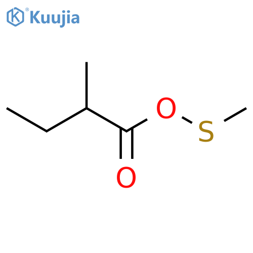 Butane(thioperoxoic) acid, 2-methyl-, OS-methyl ester structure