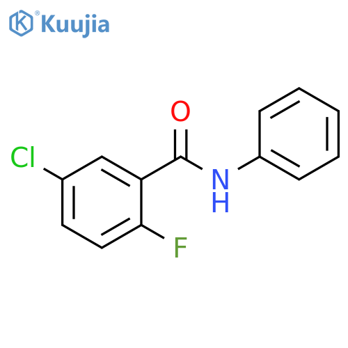 5-Chloro-2-fluoro-n-phenylbenzamide structure