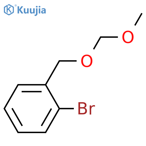 1-Bromo-2-((methoxymethoxy)methyl)benzene structure