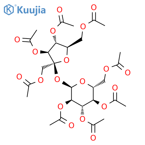 Sucrose Octaacetate structure