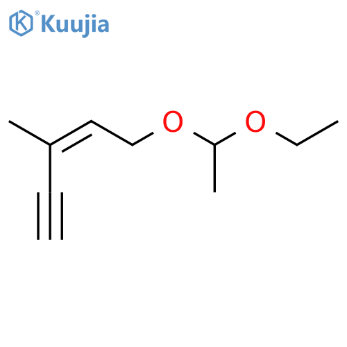 3-Penten-1-yne, 5-(1-ethoxyethoxy)-3-methyl-, (Z)- structure
