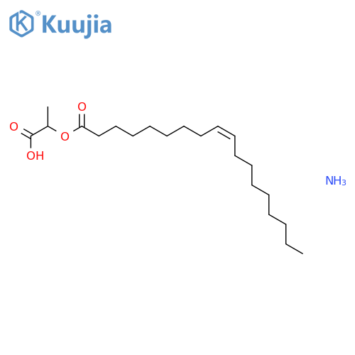 9-Octadecenoic acid(9Z)-, 1-carboxyethyl ester, ammonium salt (9CI) structure