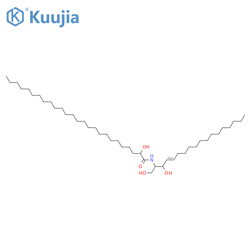2-Amino-4-octadecene-1,3-diol; (2S,3R,4E)-form, N-(2R-Hydroxyhexacosanoyl) structure