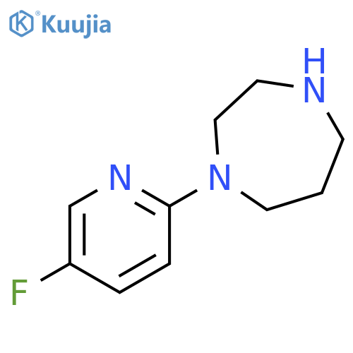 1-(5-fluoropyridin-2-yl)-1,4-diazepane structure