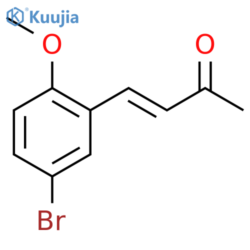 4-(5-Bromo-2-methoxyphenyl)but-3-en-2-one structure