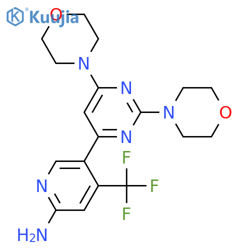 Buparlisib structure
