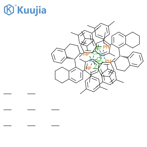 (S)-[(RUCL(DM-BINAP))2(Μ-CL)3][NH2ME2] structure