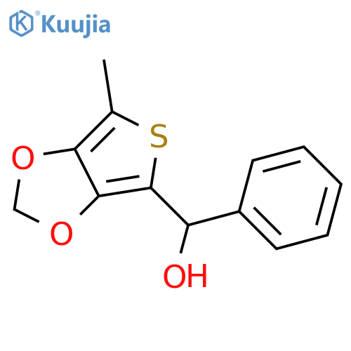 (6-METHYLTHIENO[3,4-D][1,3]DIOXOL-4-YL)(PHENYL)METHANOL structure