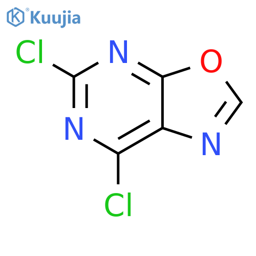 5,7-dichlorooxazolo[5,4-d]pyrimidine structure