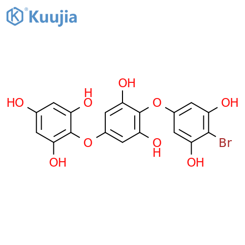 1,3,5-Benzenetriol, 2-[4-(4-bromo-3,5-dihydroxyphenoxy)-3,5-dihydroxyphenoxy]- structure