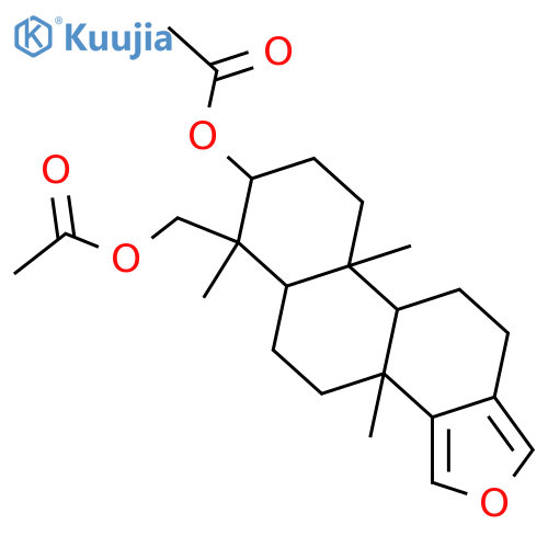 13(16),14-Spongiadiene-3,19-diol; 3β-form, Di-Ac structure