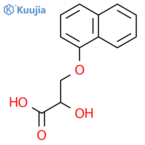 Naphthoxylactic acid structure