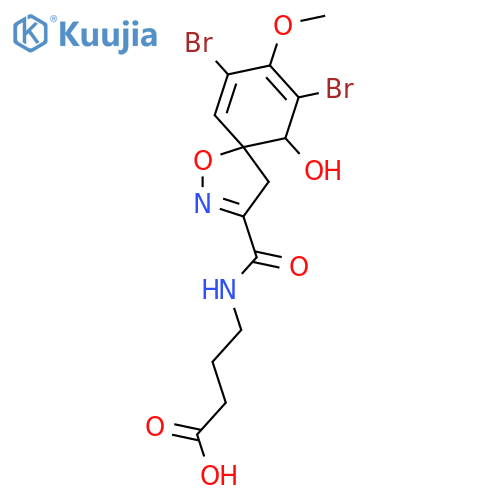 Verongidoic acid; (5S,10R)-form, (3-Carboxypropyl)amide structure