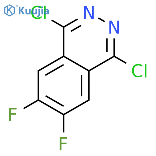 1,4-Dichloro-6,7-difluorophthalazine structure