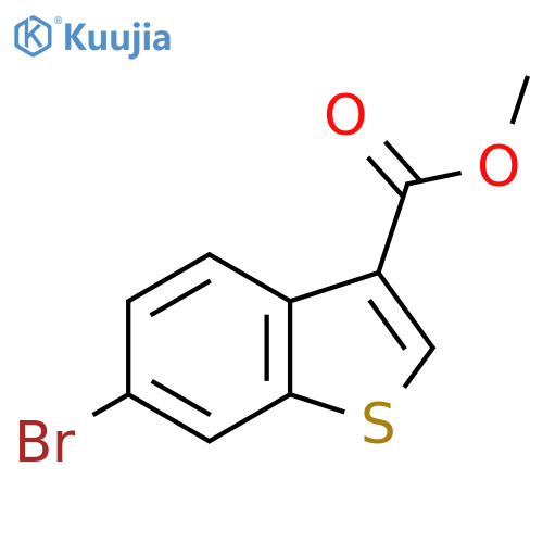 Methyl 6-bromobenzo[b]thiophene-3-carboxylate structure