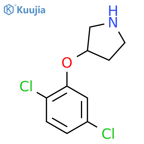 3-(2,5-dichlorophenoxy)pyrrolidine structure