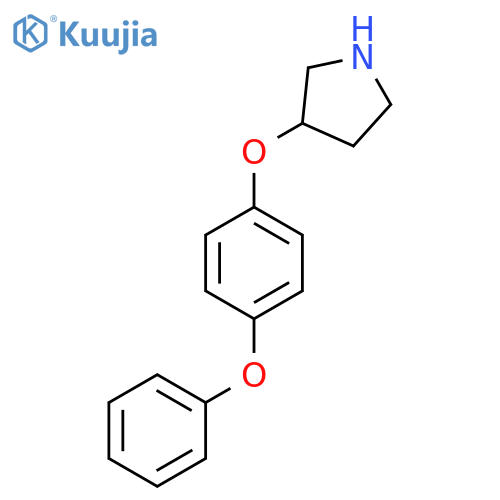 3-(4-Phenoxyphenoxy)pyrrolidine structure
