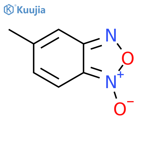 2,1,3-Benzoxadiazole, 5-methyl-, monooxide structure