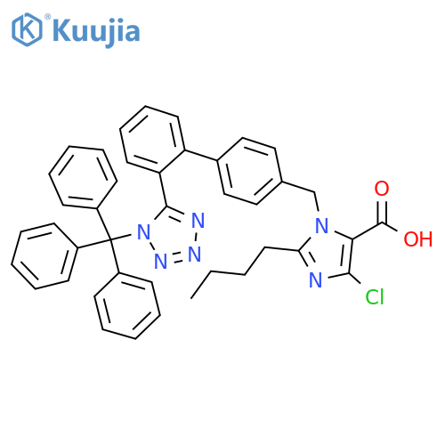 N-Trityl Losartan Carboxylic Acid structure