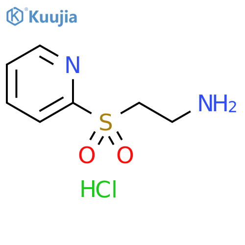 2-(PYRIDINE-2-SULFONYL)ETHYLAMINE 2HCL structure