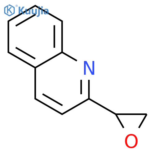 2-(oxiran-2-yl)quinoline structure