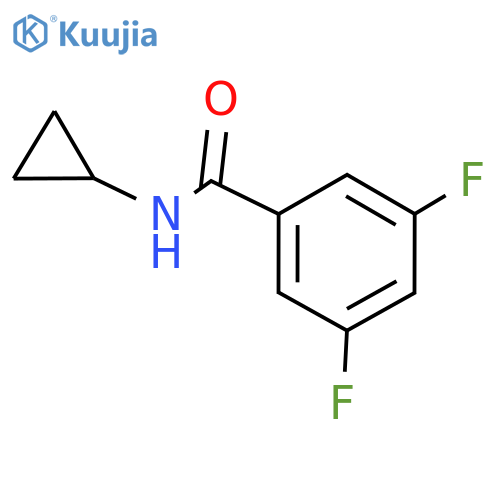 N-Cyclopropyl-3,5-difluorobenzamide structure