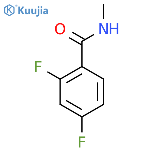 2,4-Difluoro-N-methylbenzamide structure