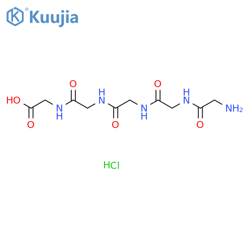 Glycylglycylglycylglycylglycine hydrochloride structure