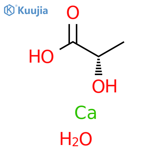 Calcium-L-lactate Hydrate structure