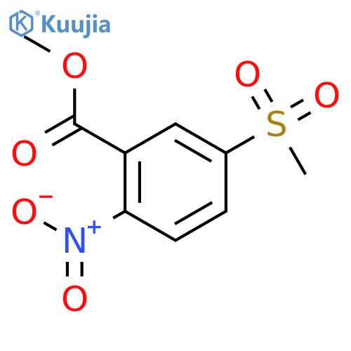 Methyl 5-Methanesulfonyl-2-nitrobenzoate structure