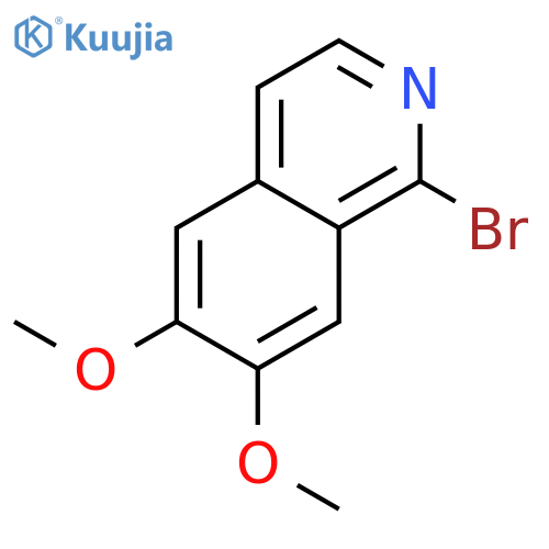 1-bromo-6,7-dimethoxyisoquinoline structure