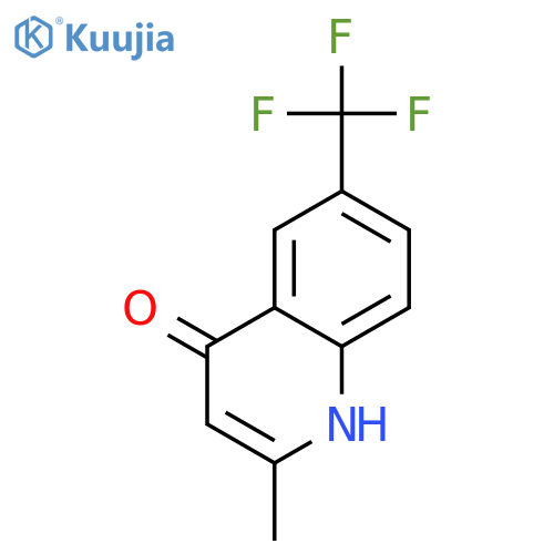 6-(Trifluoromethyl)-2-methylquinolin-4-ol structure