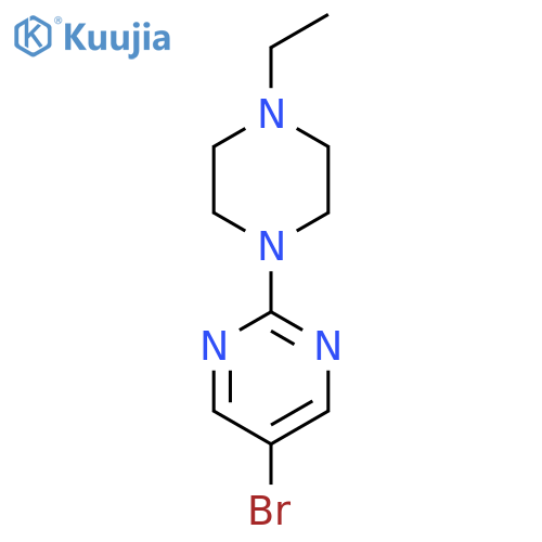5-Bromo-2-(4-ethylpiperazin-1-yl)pyrimidine structure