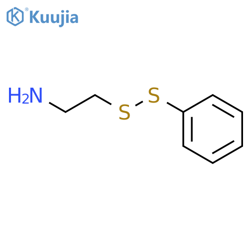 Ethanamine, 2-(phenyldithio)- structure