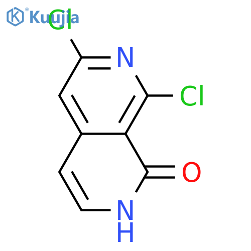 6,8-dichloro-2H-2,7-naphthyridin-1-one structure