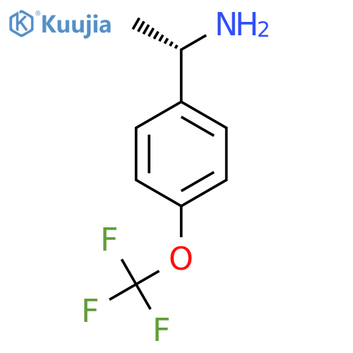 (S)-1-(4-(Trifluoromethoxy)phenyl)ethanamine structure