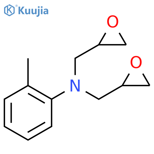 2-Oxiranemethanamine, N-(2-methylphenyl)-N-(2-oxiranylmethyl)-, homopolymer structure