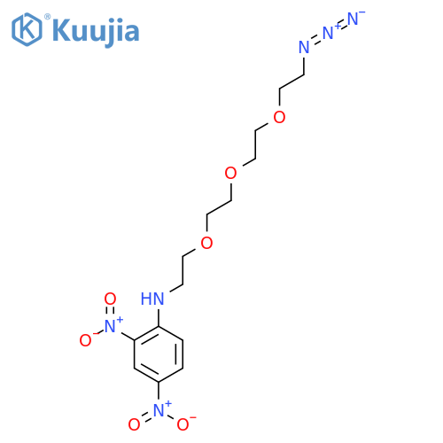 DNP-PEG3-azide structure