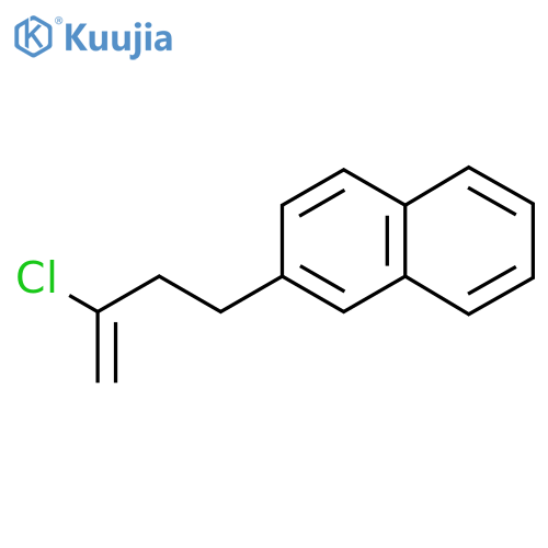 2-Chloro-4-(2-naphthyl)-1-butene structure